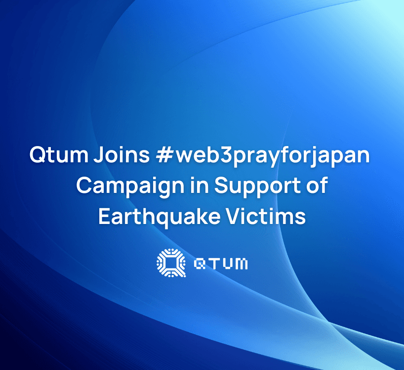 Qtum Joins #web3prayforjapan Campaign in Support of Earthquake Victims